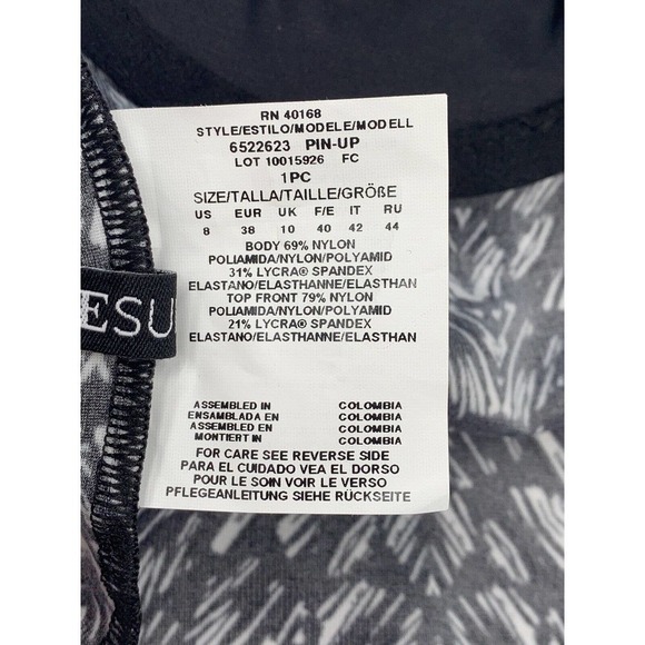 NWOT Miraclesuit Incan Treasure Pin-Up Women’s , One-Piece Swimsuit Sz-8 (B199) - Picture 7 of 8